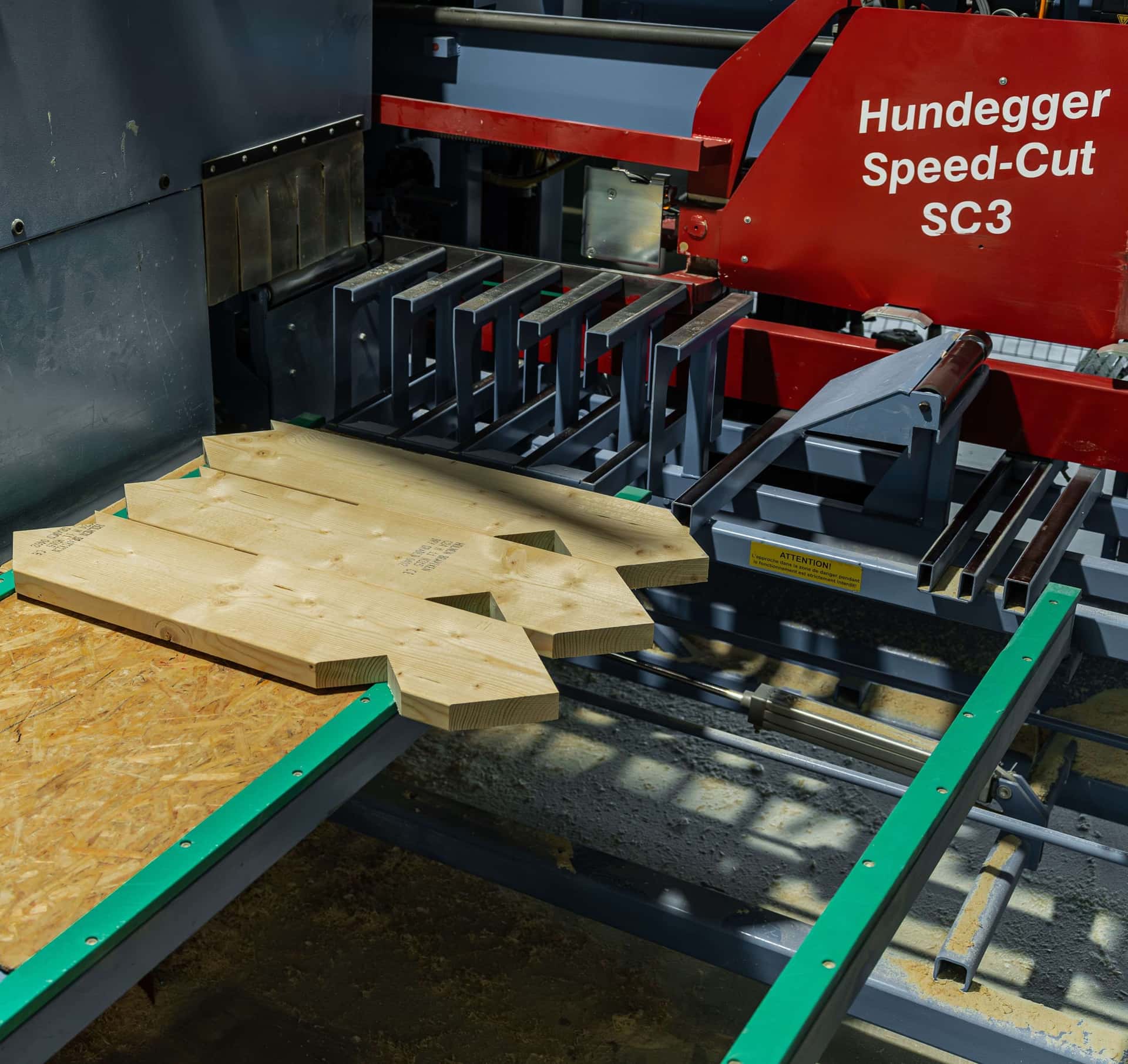 CNC machine at the ZTC factory