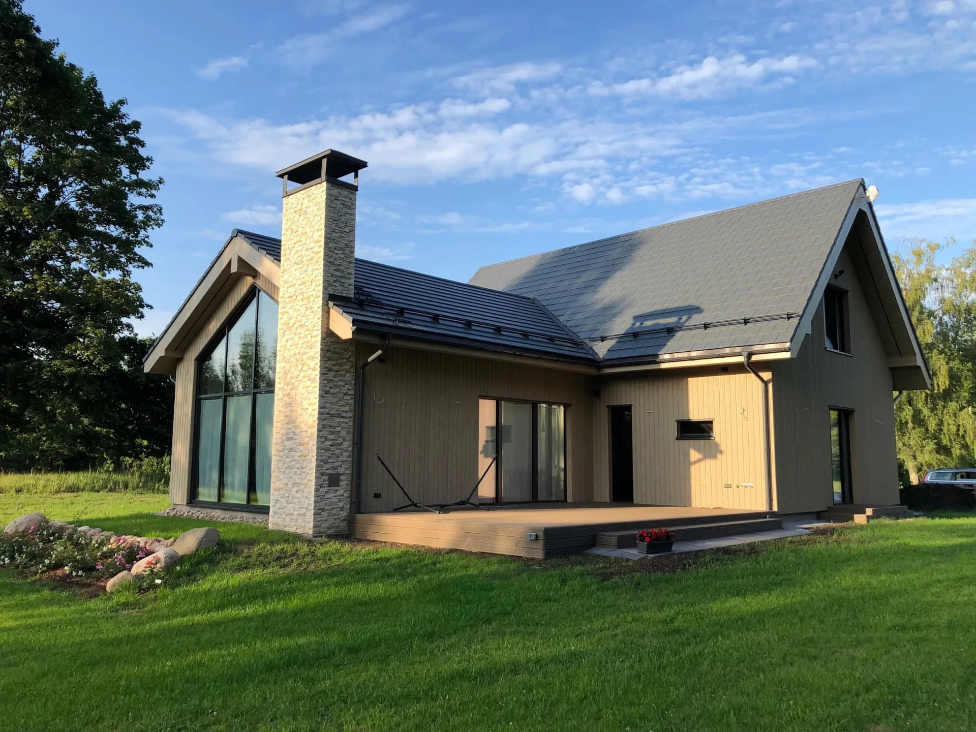 Timber Frame Home with Wood Fibre Insulation and Exceptional Airtightness image 1