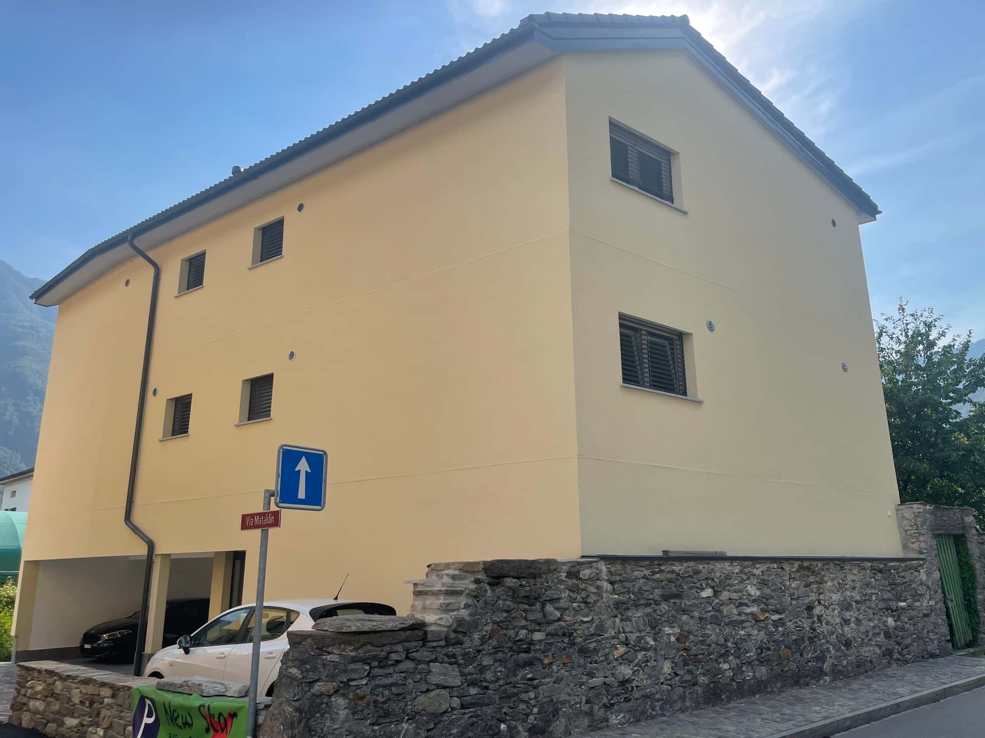 Prefabricated timber frame apartment building