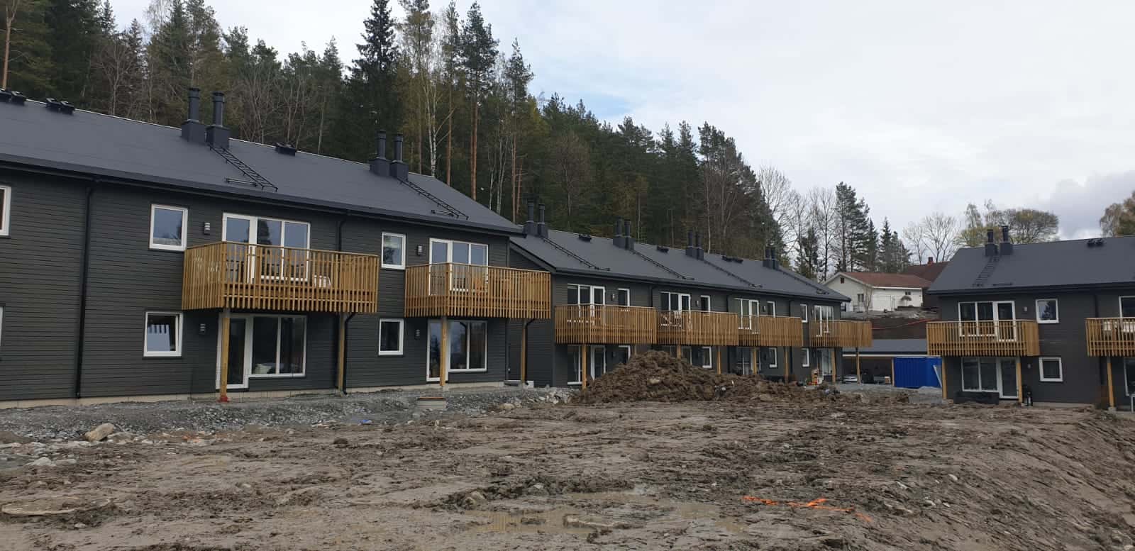 4 two-story apartment buildings in Norway — Norway