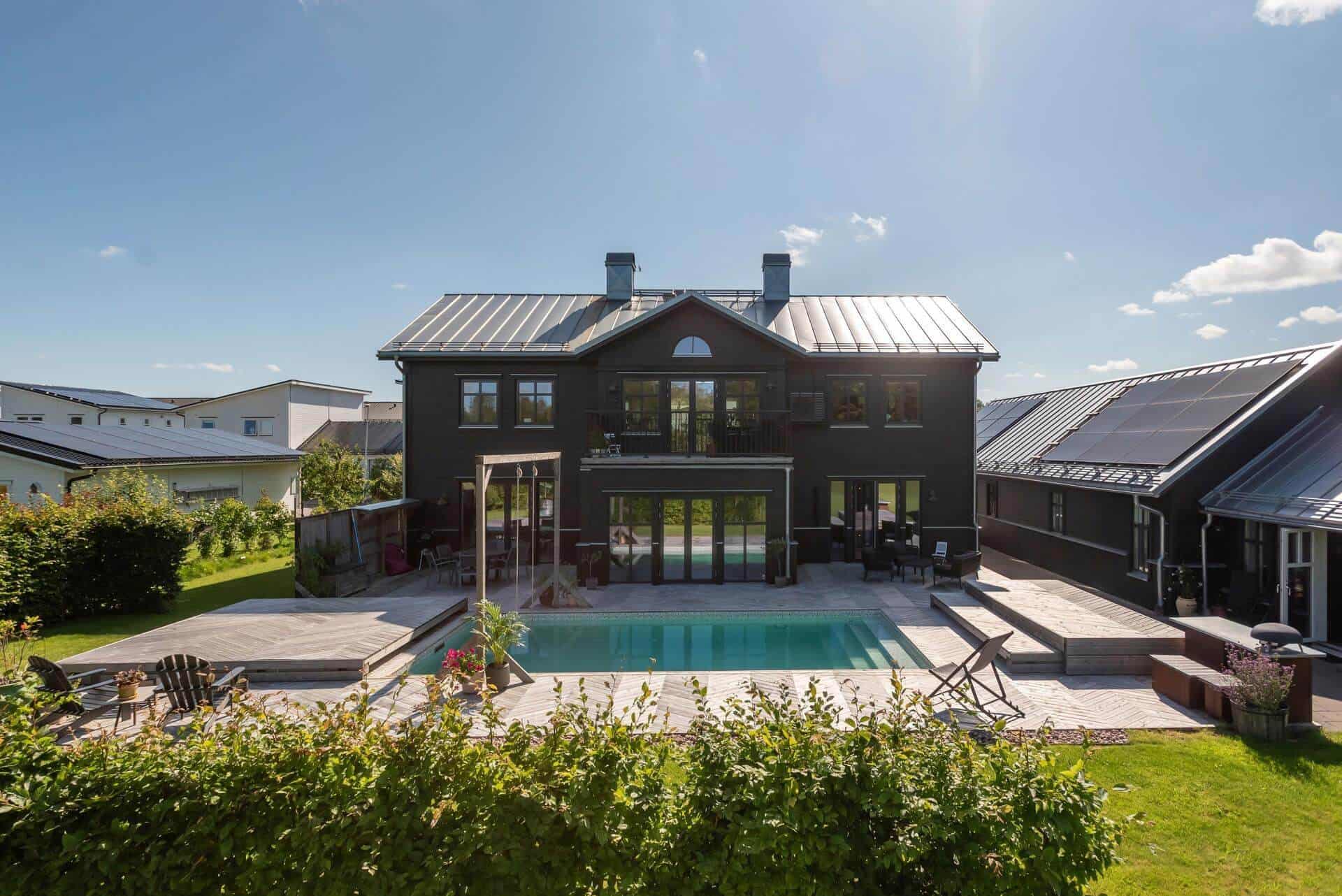 Villa with a Historic Façade in Sweden