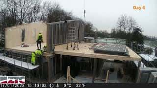Timber House Assembly on Site video thumbnail